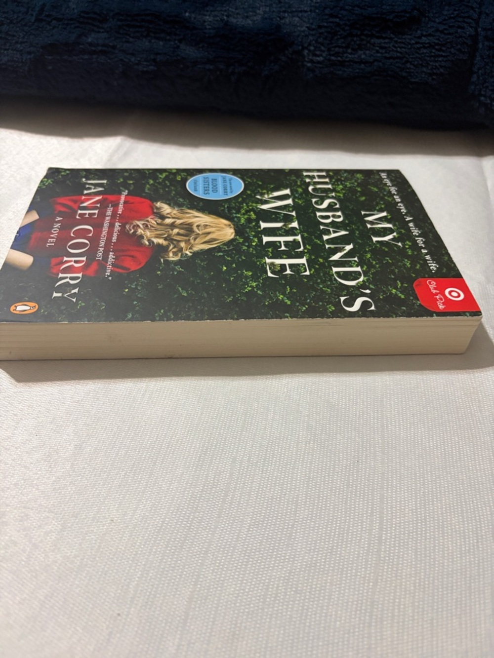 My Husband's Wife by Jane Corry — Red & Green Paperback Novel - Picture 7 of 11